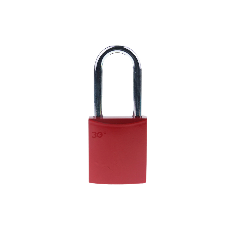 3e®45铝制挂锁EL1121红色安全锁具
